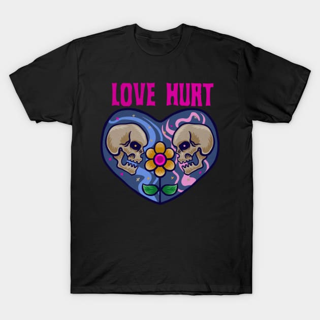 Love hurt T-Shirt by Mbronkpunk